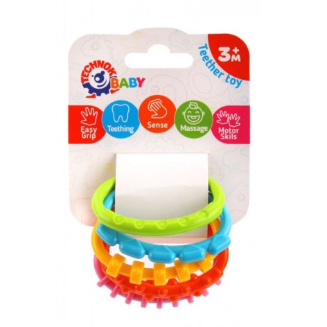 Набор прорезывателей "Колечки" (6 шт)