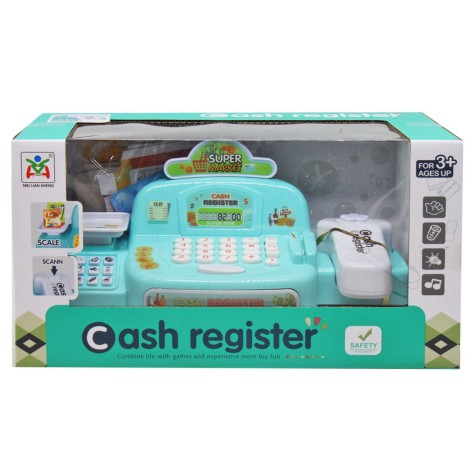 Касовий апарат LS 820 A61-5 підсвічування, звук, сканер, ваги з кошиком, в коробці