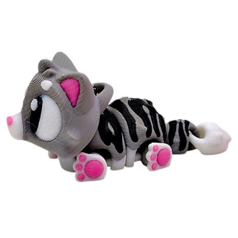 3D Брелоки "CUTE CAT / Милый КОТИК", Keychain, 3D печать