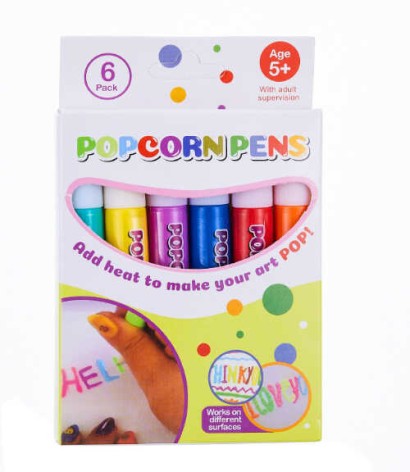 Фломастеры 6 цветов, в кор. 14*9*1 см 