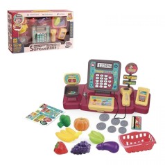 Касовий апарат з набором батар.муз.світ.кор.37,8*8,3*23,7