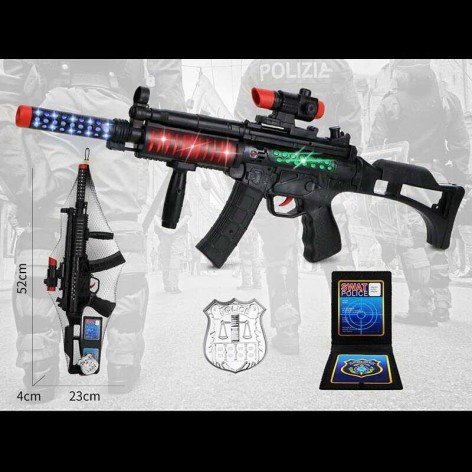 Автомат звук, підсвічування, жетон, посвідчення, у сітці 52*23*4 см 