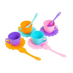 Набор посудки Ромашка пастельна, 12 элементов