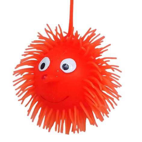 Ігришка-антистрес Їжачок з підсвічуванням помаранчевий