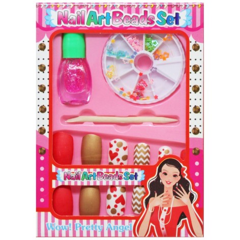 Нігті (клей, лак, прикраси) мікс видів