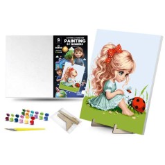 Картина по номерам на подставке 