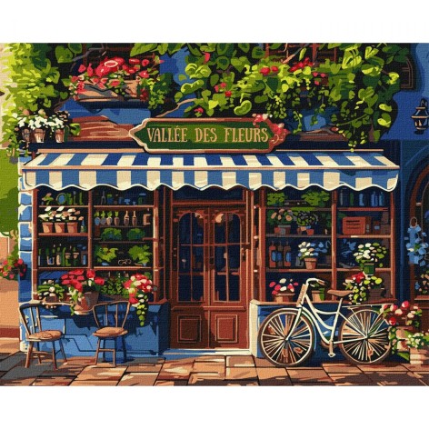 Набор для росписи "Долина цветов" 40х50см.