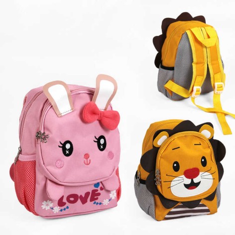 Рюкзак 2 види, 2 відділення 24*18*9 см, в п/є 