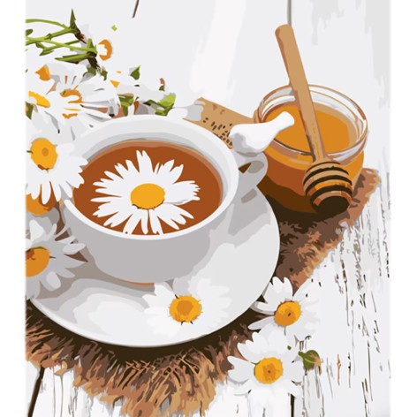 Ромашковий чай з медом Strateg розміром 30х40 см (LY34)