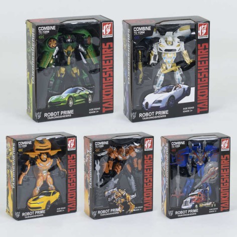 Трансформер 5 видов, в коробке