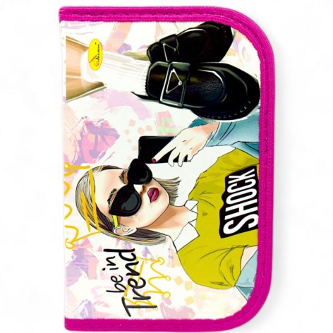 Пенал універсальний, на блискавці "Be in trend"