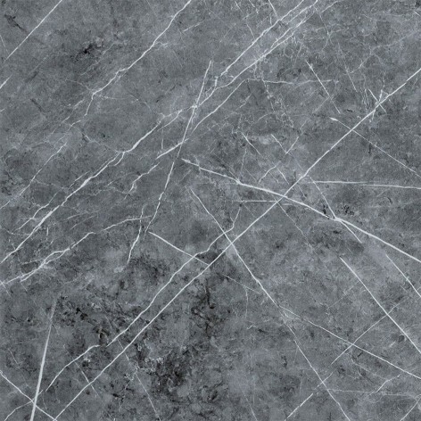 Декоративная ПВХ плита 600х600х3мм Серый натуральный мрамор (S) SW-00001627