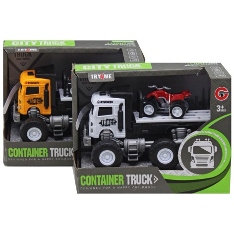 Автовоз інерційний, озвучений, зі світлом, в коробці