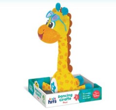 М'яка муз. інтерак. іграшка Kids hits жираф, повтор голоса, 11*34*14см /18/