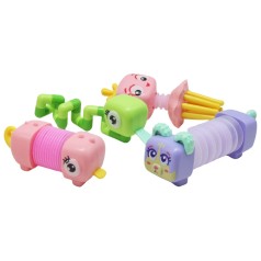 Гра SS-9128 тваринки, антистрес,розтягується,світло,бат.(таб.),6видів