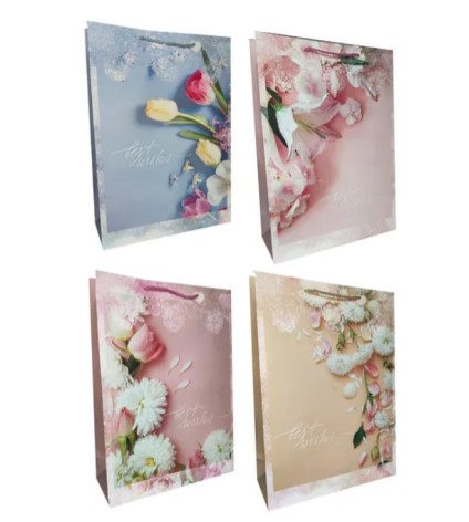 Подарочный пакет картон 200грм, 