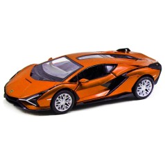 Машинка металева LAMBORGHINI SIAN FKP 37 помаранчева