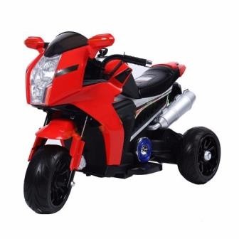 Електромобіль дитячий T-7213 EVA Red мотоцикл 2*6V4.5AH мотор 2*20W 96.5*44.5*59.5