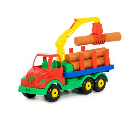 Іграшковий автомобіль-лісовоз 