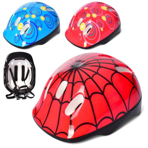 Шолом 6 отворів, розмір середній, 3 кольори, кул, 25-37-12см /30/