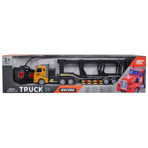 Трейлер на радиоуправлении горчичный