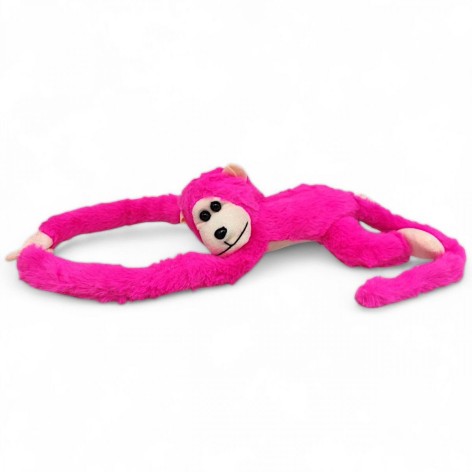 Музичні обіймашки "Мавпочки", рожева
