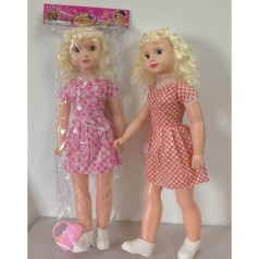 Лялька ростова, 74см, музика, 2 види, бат(табл), у п/е, 30-81-8см 