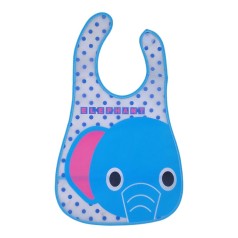 Слюнявчик на липучці, слоник