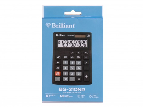 Калькулятор BS-210NR 10 розрядів, 2-піт