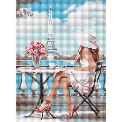 Алмазная мозаика "Отпуск мечты" 30х40 см