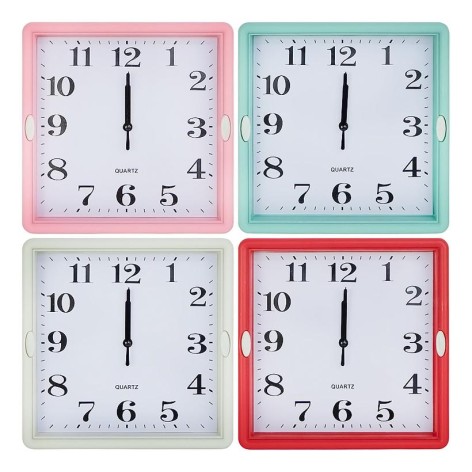 Настінний годинник 22*22*4см B09