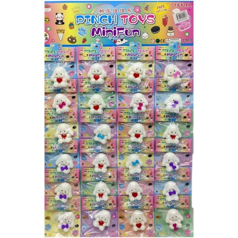 Іграшка антистрес "Зайчики" 4,5 см