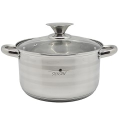 Каструля з кришкою інд.дно 