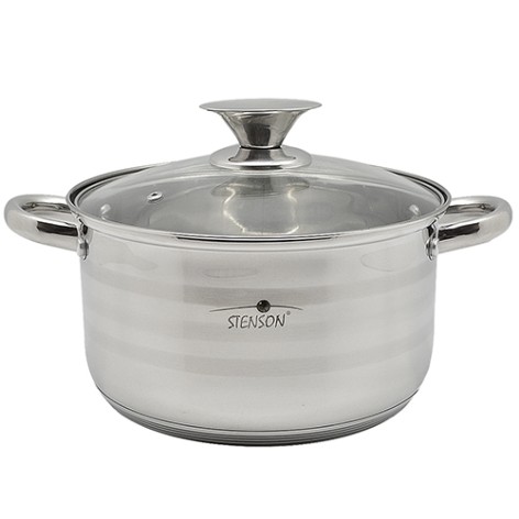 Каструля з кришкою інд.дно 