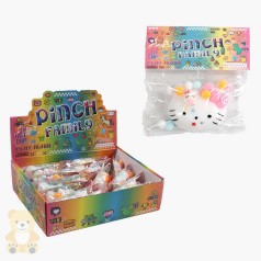 Гра антистрес, герой, розмір 7.5х6.5 см, паєтки, текстильні кульки /24/384/16шт в кор.