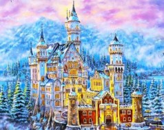 Алмазная мозаика на подрамнике 