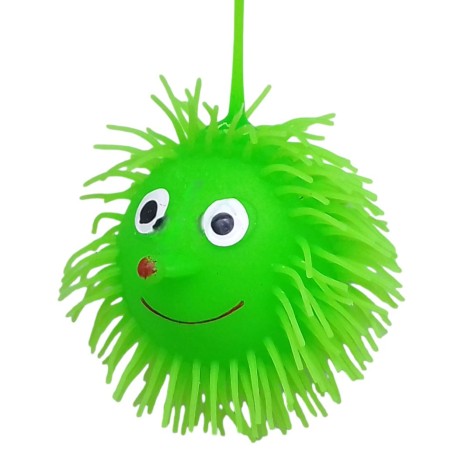 Игрушка-антистресс Ёжик с подсветкой зеленый