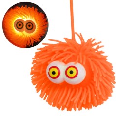 Антистресс-светянка Пучеглазик, оранжевый