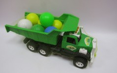 Машинка детская Бамсик с шарами большими Фарго