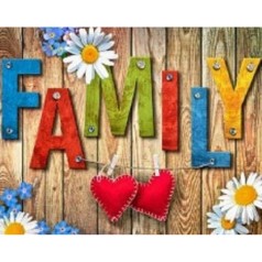 Алмазна мозаїка за номерами 30*40 