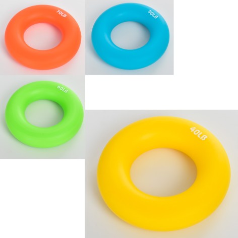 Еспандер кистьовий,навантаження18,22,27,32кг, 4 види,кул, 8,5-8,5-2,5см 