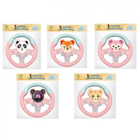 Кермо 20см, музика, звук, світло, кріплення на присосках, 5 видів, на бат-ці, у п/е, 23-26-5см 