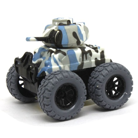 Инерционный танк голубой