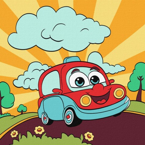 Набор 7+ для росписи по номерам 