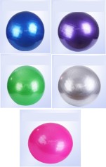 М'яч для фiтнесу 75см, 1000 грам, MIX 5 кольорів, п/е /30/
