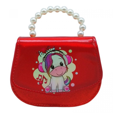Сумочка дитяча "Принцеса корівка" (червона)