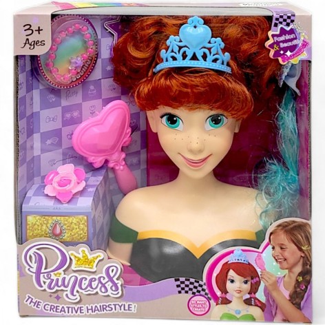 Манекен для зачісок "Крижане серце. Анна" (20 см)