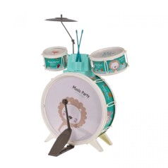 Дитяча барабанна установка MIC блакитна