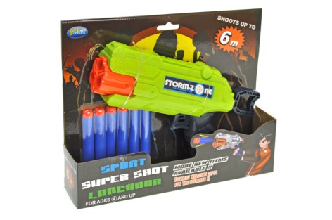 Бластер на поролонових патронах у кор. 