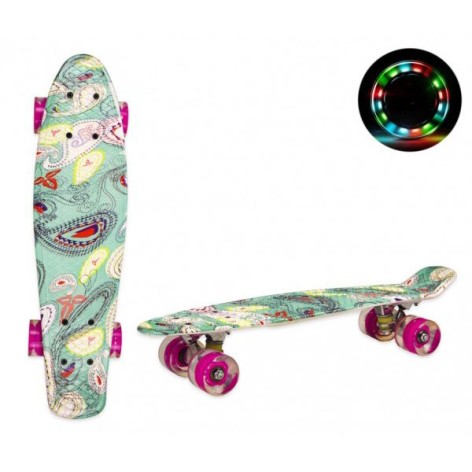 Пенні борд, колеса, що світяться Абстракція